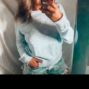 Light blue sweater